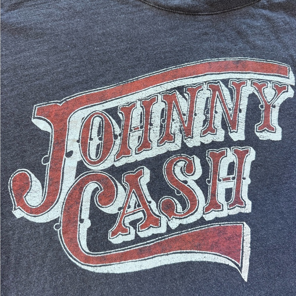 Lucky Brand Black Johnny Cash Tee - Picture 3 of 4